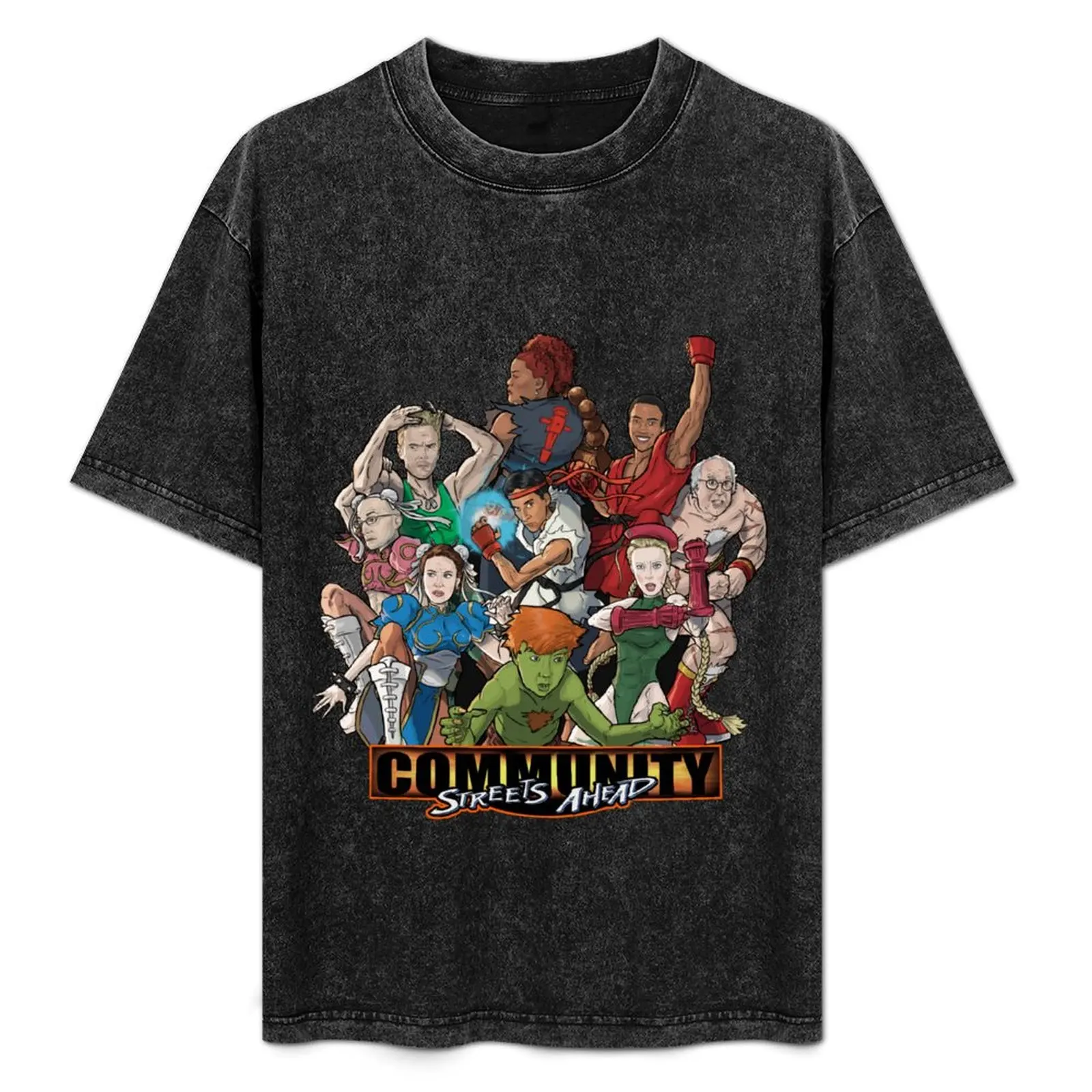 Streets Ahead T-Shirt Vintage Print Crew Neck Tee
Streets Ahead T-Shirt Vintage Print Crew Neck Tee