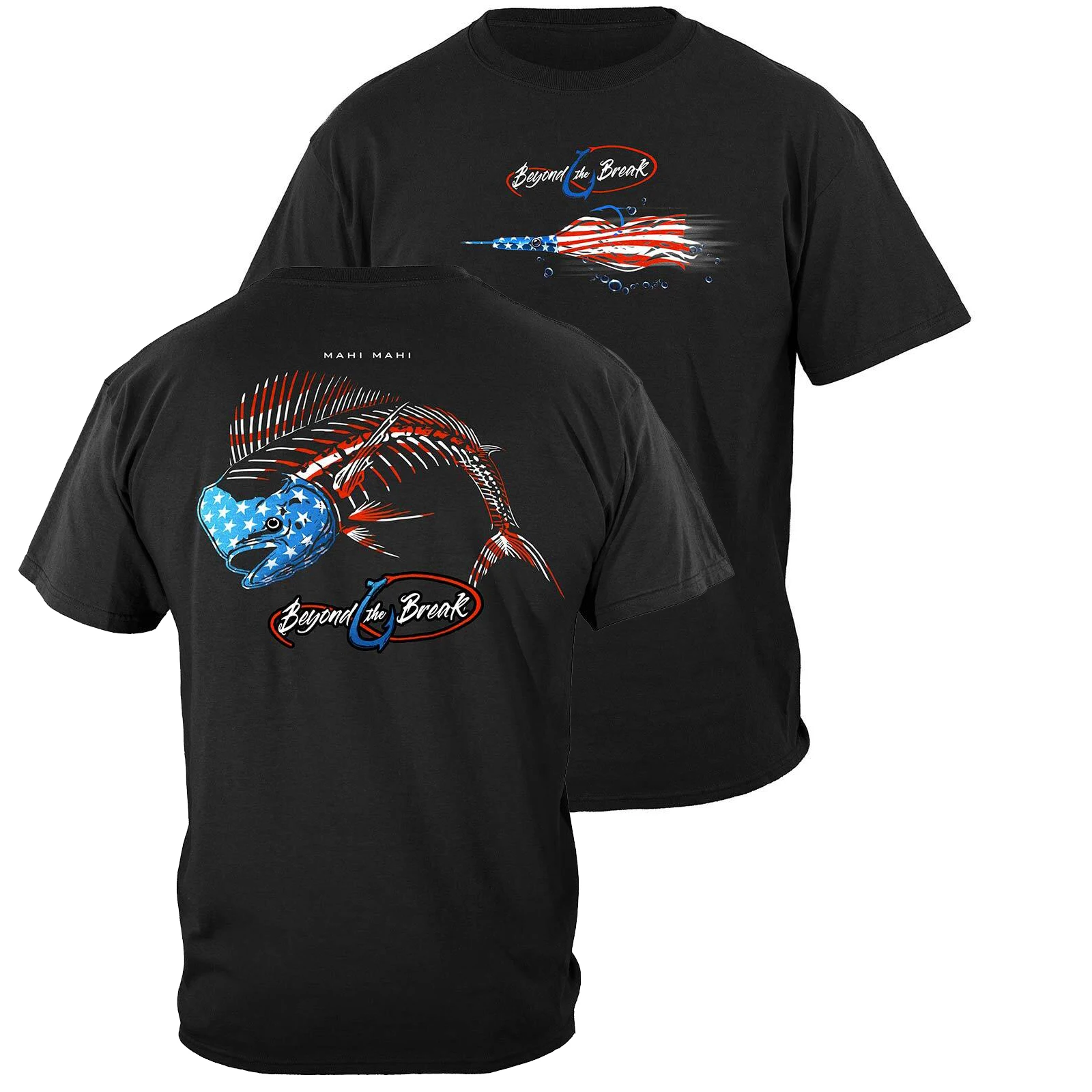 Patriotic Mahi Mahi, Dorado, Dolphin Fish Fishing T-Shirt 100% Cotton O-Neck Short Sleeve Summer Casual Mens T-shirt Streetwear
Patriotic Mahi Mahi, Dorado, Dolphin Fish Fishing T-Shirt 100% Cotton O-Neck Short Sleeve Summer Casual Mens T-shirt Streetwear