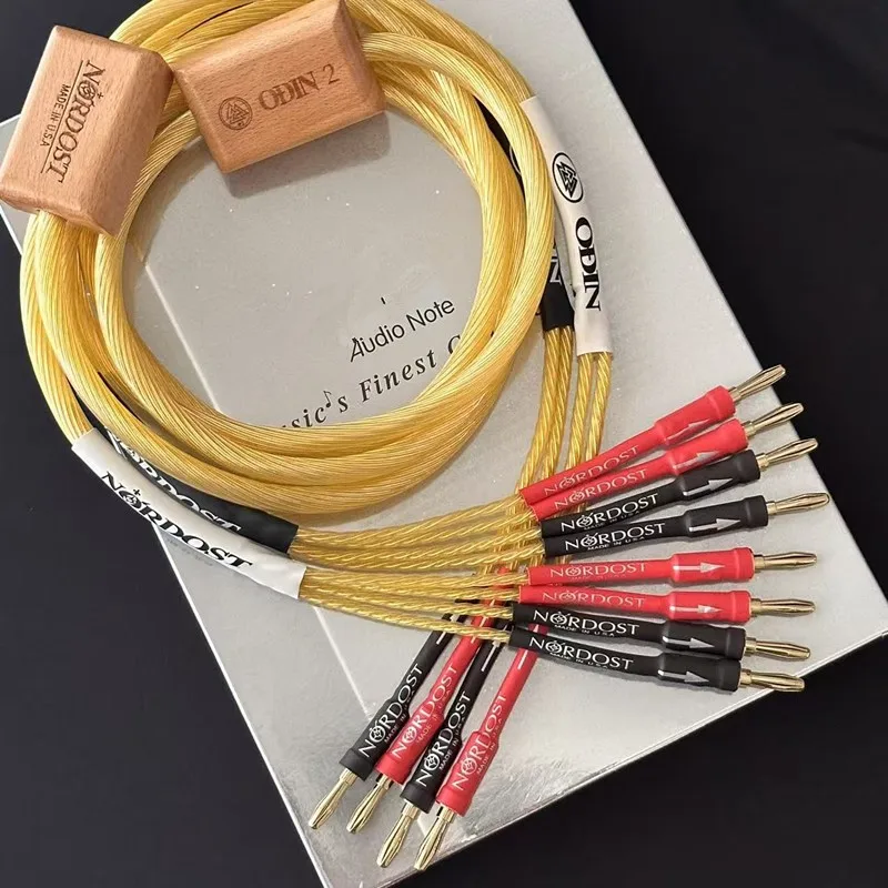 New One pair Sterling Silver Speaker Cable Banana Plug 2 to 2 Single cable 2 to 4 Biwire HiFi Audio Loudspeaker Wire
New One pair Sterling Silver Speaker Cable Banana Plug 2 to 2 Single cable 2 to 4 Biwire HiFi Audio Loudspeaker Wire