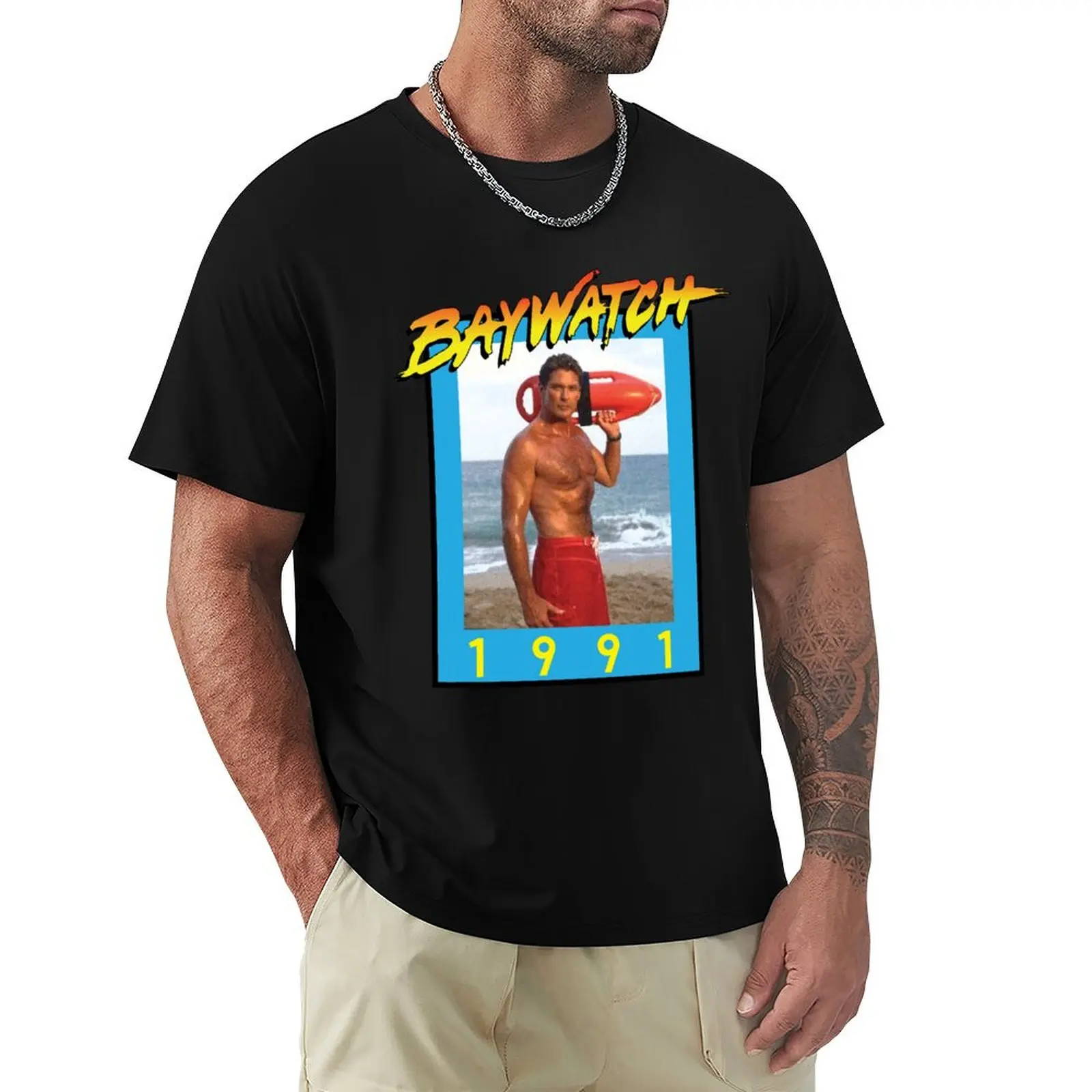 Mr. Baywatch T-Shirt Essential Solid Color T-Shirt
Mr. Baywatch T-Shirt Essential Solid Color T-Shirt