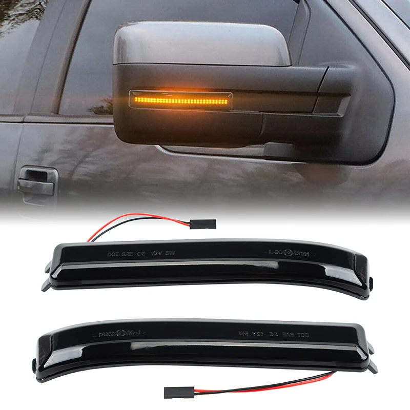 2Pcs LED Dynamic Yellow Side Mirror Turn Signal Lights For Ford F150 F-150 2009-2014 Raptor 2010-2014 Blinker Lamp Indicator
2Pcs LED Dynamic Yellow Side Mirror Turn Signal Lights For Ford F150 F-150 2009-2014 Raptor 2010-2014 Blinker Lamp Indicator