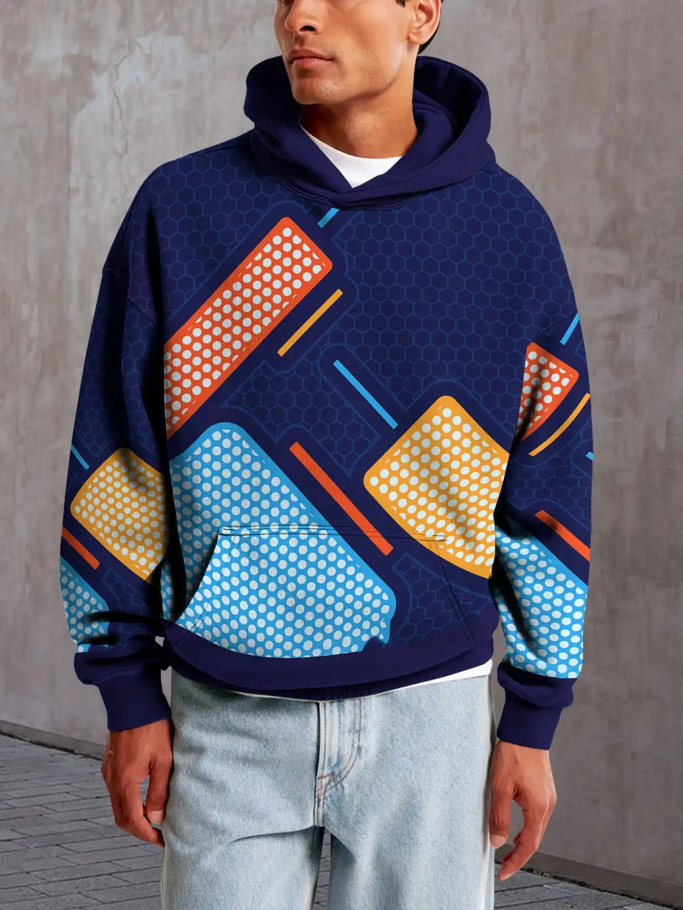Colorful Graffiti Patchwork Style 3D Printed Hooded Geometric Pattern Hooded Sweatshirt Casual Street Style Pullover Hoodie Tops
Colorful Graffiti Patchwork Style 3D Printed Hooded Geometric Pattern Hooded Sweatshirt Casual Street Style Pullover Hoodie Tops