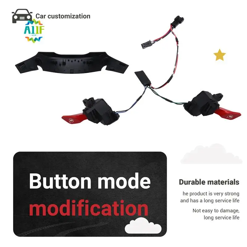 A11F-Car Steering Wheel Buttons Mode Switch M Sport Button LHD For BMW M1 M2 Modified Accessories
A11F-Car Steering Wheel Buttons Mode Switch M Sport Button LHD For BMW M1 M2 Modified Accessories