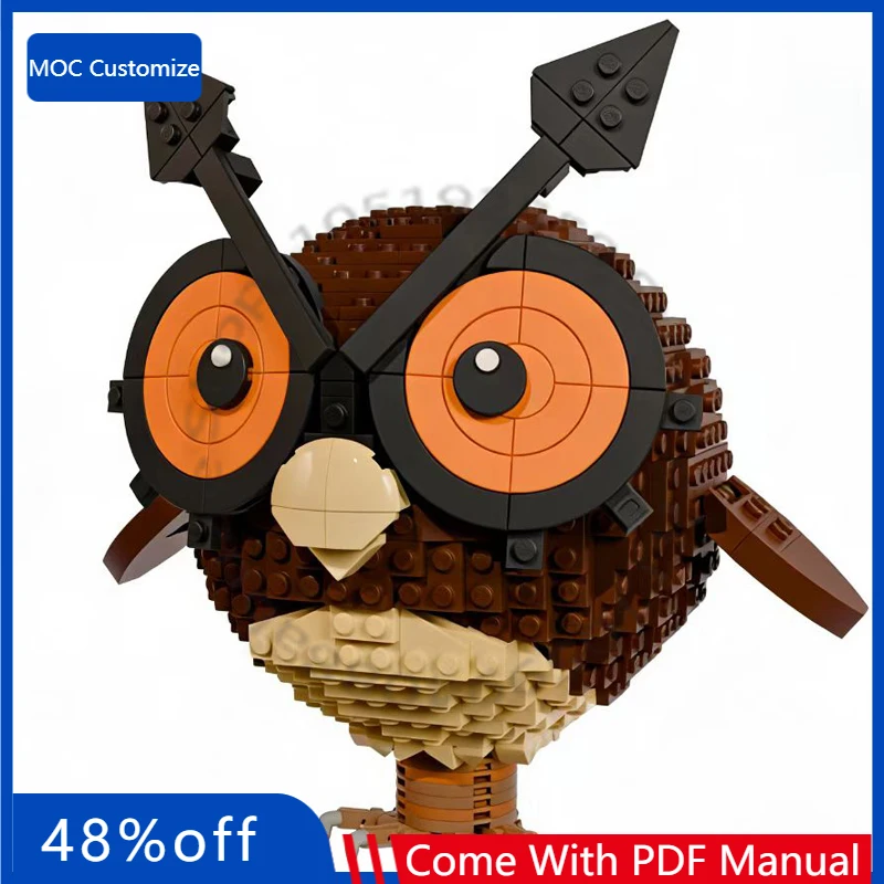 797 PCS Customize The famous animated film Owl MOC Customize Modular Building Block Educational Model DIY Boys Holiday Toy Gifts
797 PCS Customize The famous animated film Owl MOC Customize Modular Building Block Educational Model DIY Boys Holiday Toy Gifts