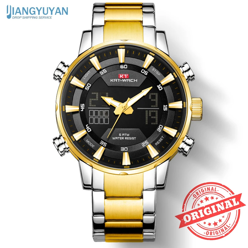 luxury Watch Male 2022 Sports Digital Watches Men 50m Waterproof Steel Military Quartz Watch Men Wristwatch Relogio Masculino
luxury Watch Male 2022 Sports Digital Watches Men 50m Waterproof Steel Military Quartz Watch Men Wristwatch Relogio Masculino