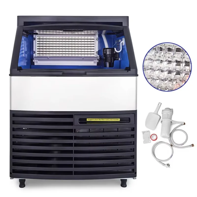 Stainless Steel+ABS Ice Maker Machine 200kg Per Day Commercial Cube Ice Machine Industrial Ice Machine
Stainless Steel+ABS Ice Maker Machine 200kg Per Day Commercial Cube Ice Machine Industrial Ice Machine