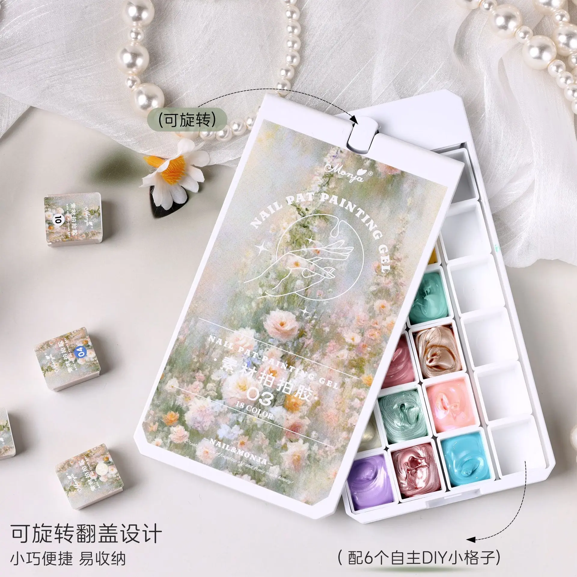 18-цветный набор твердых гелей для ногтей, полупостоянный УФ-светодиодный гель для дизайна ногтей, замачивающийся гель для 3D-текстуры, резьбы по лепке, набор для дизайна ногтей «сделай сам»
18-цветный набор твердых гелей для ногтей, полупостоянный УФ-светодиодный гель для дизайна ногтей, замачивающийся гель для 3D-текстуры, резьбы по лепке, набор для дизайна ногтей «сделай сам»