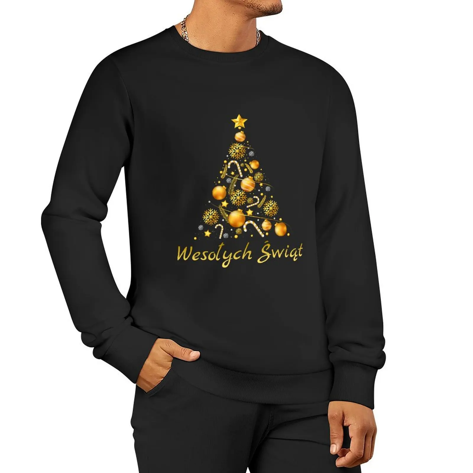 Wesoych wit - Polish Merry Christmas Tree Pullover Hoodie japanese style men clothing sweatshirts men
Wesoych wit - Polish Merry Christmas Tree Pullover Hoodie japanese style men clothing sweatshirts men