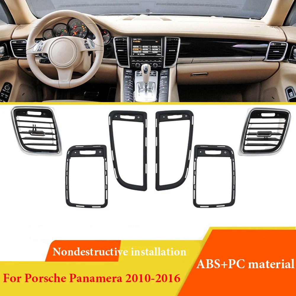 For Porsche Panamera 2010-2016 Interior Car Dashboard Left Right Air Conditioner Outlet AC Vent Grille Cover Panel
For Porsche Panamera 2010-2016 Interior Car Dashboard Left Right Air Conditioner Outlet AC Vent Grille Cover Panel