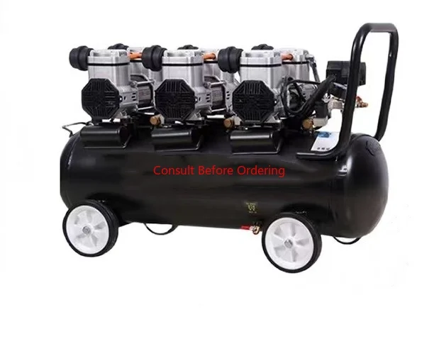 100L Portable Air Compressor Quiet Air Pump High Pressure Oil-free Air Pump Industrial Heavy Compressor
100L Portable Air Compressor Quiet Air Pump High Pressure Oil-free Air Pump Industrial Heavy Compressor