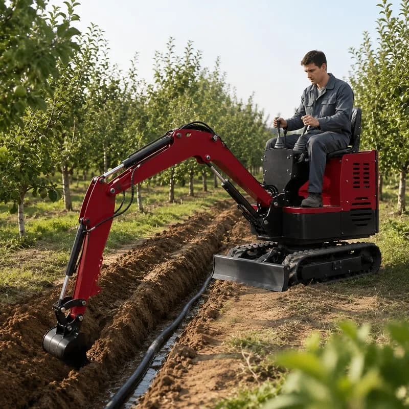 3 Ton Hydraulic Mini Excavator Small Digger CE Euro5 Customized Machine for Earthwork Farming and Outdoor Projects
3 Ton Hydraulic Mini Excavator Small Digger CE Euro5 Customized Machine for Earthwork Farming and Outdoor Projects
