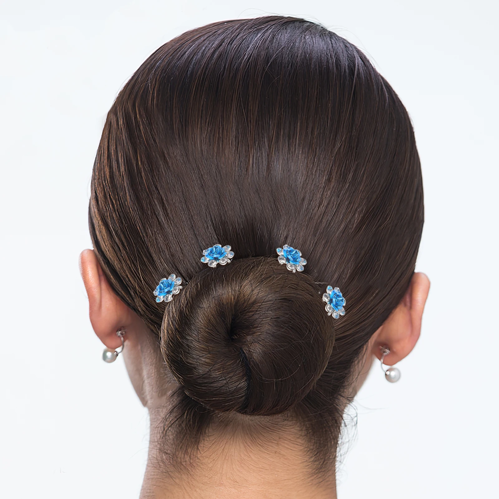 20pcs Water Rhinestone Rose Hair Clips U Shaped Crystal Hairpins For Wedding Bridal Prom Party Hair Accessories Blue
20pcs Water Rhinestone Rose Hair Clips U Shaped Crystal Hairpins For Wedding Bridal Prom Party Hair Accessories Blue