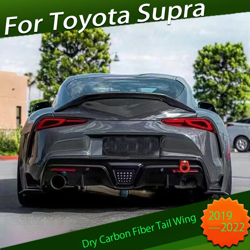 Car Tail Wing Suitable for Toyota Supra A90 TRD Type 2019-2022 Easy Installation High Quality Dry Carbon Fiber Tail Wing
Car Tail Wing Suitable for Toyota Supra A90 TRD Type 2019-2022 Easy Installation High Quality Dry Carbon Fiber Tail Wing