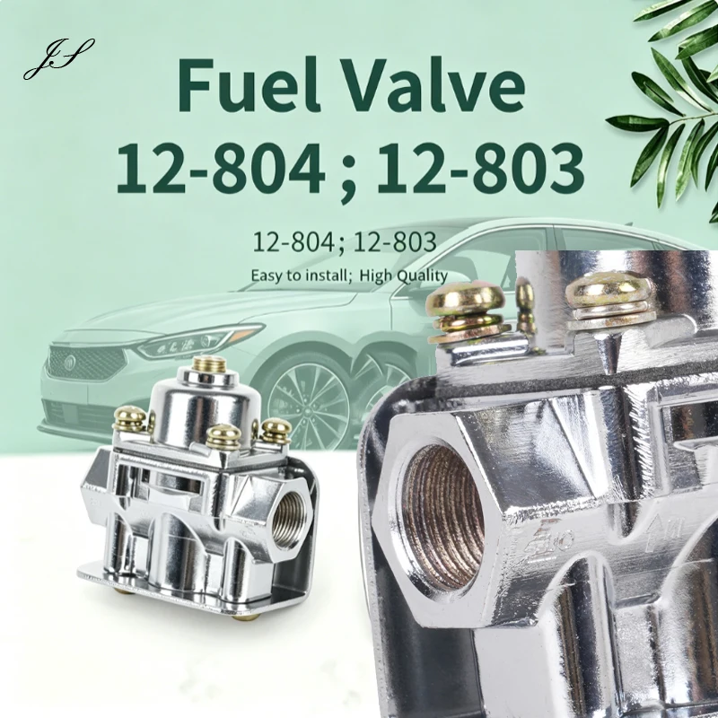 New 12-803 12-804 Arrived Fuel Pressure Regulator Carburetor Parts For Holley Edelbrock 3/8" NPT Port Replacement Parts FRG020
New 12-803 12-804 Arrived Fuel Pressure Regulator Carburetor Parts For Holley Edelbrock 3/8" NPT Port Replacement Parts FRG020