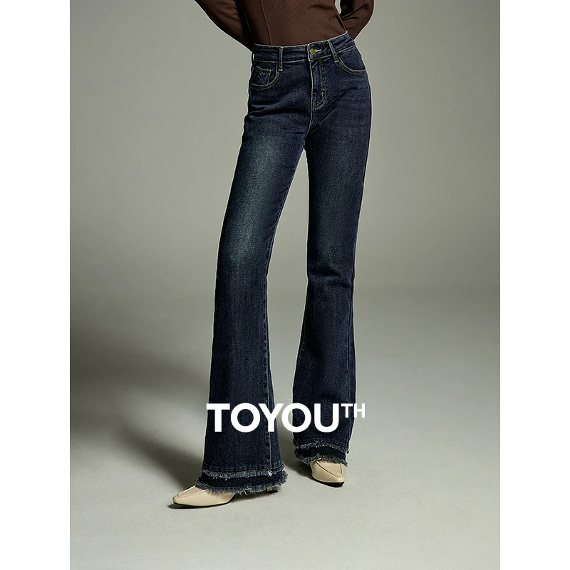 Toyouth Women Jeans 2023 Winter High Waist Embroidery Multiple Pockets Denim Pants Fashion Trend Bell-bottom Trousers
Toyouth Women Jeans 2023 Winter High Waist Embroidery Multiple Pockets Denim Pants Fashion Trend Bell-bottom Trousers