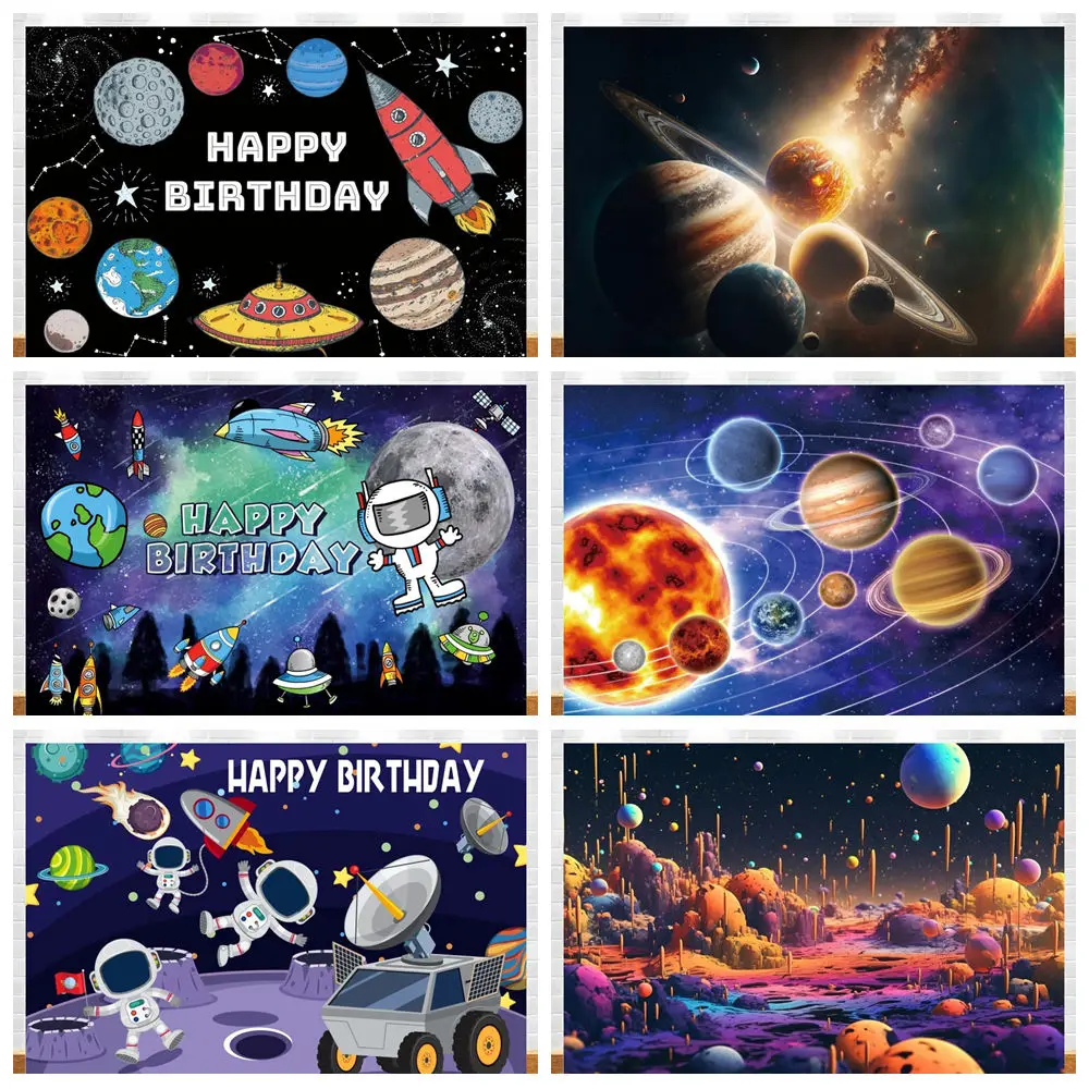 Cartoon Astronaut Backdrop Custom Space Planet Kids Boy And Girl Birthday Party Decor Banner Baby Shower Photography Background
Cartoon Astronaut Backdrop Custom Space Planet Kids Boy And Girl Birthday Party Decor Banner Baby Shower Photography Background