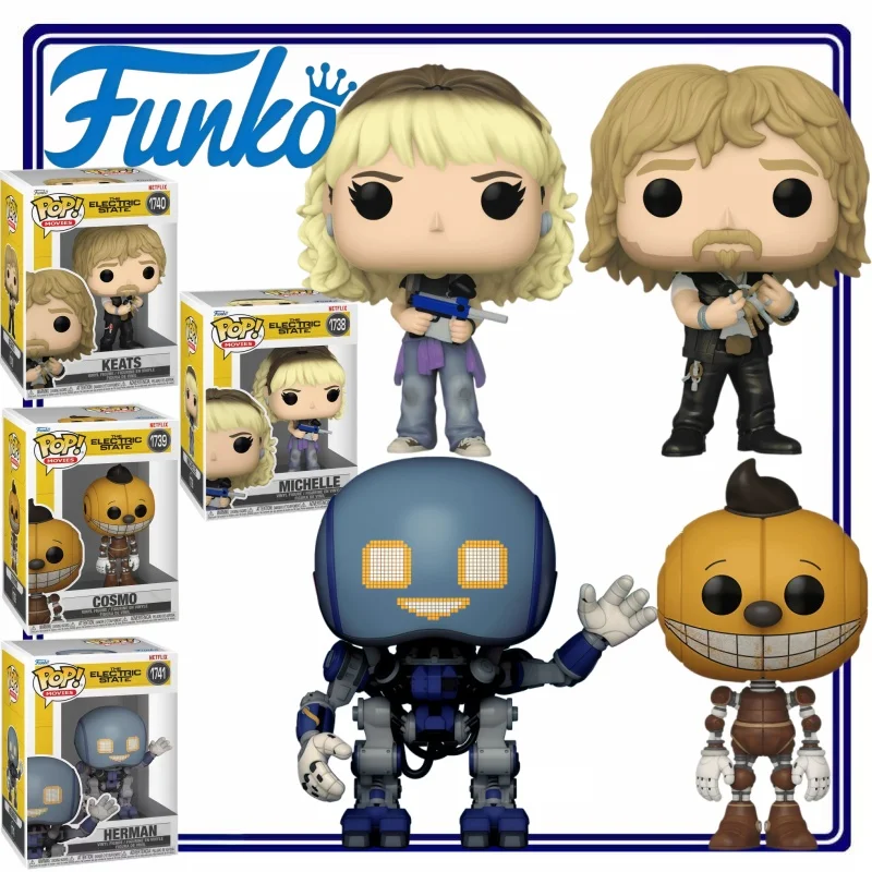 Funko Pop The Electric State Vinyl Action Figure Collectible Toy Netflix Movie Merchandise Home Office Desk Decoration Fans Gift
Funko Pop The Electric State Vinyl Action Figure Collectible Toy Netflix Movie Merchandise Home Office Desk Decoration Fans Gift