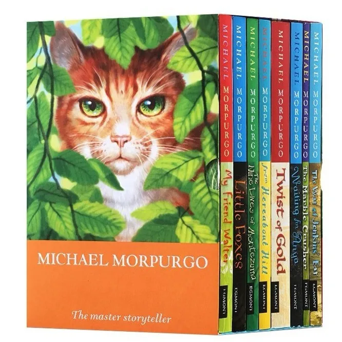 Michael Morpurgo Works 8 Books for Children English Extracurricular Books for Middle School Students
Michael Morpurgo Works 8 Books for Children English Extracurricular Books for Middle School Students