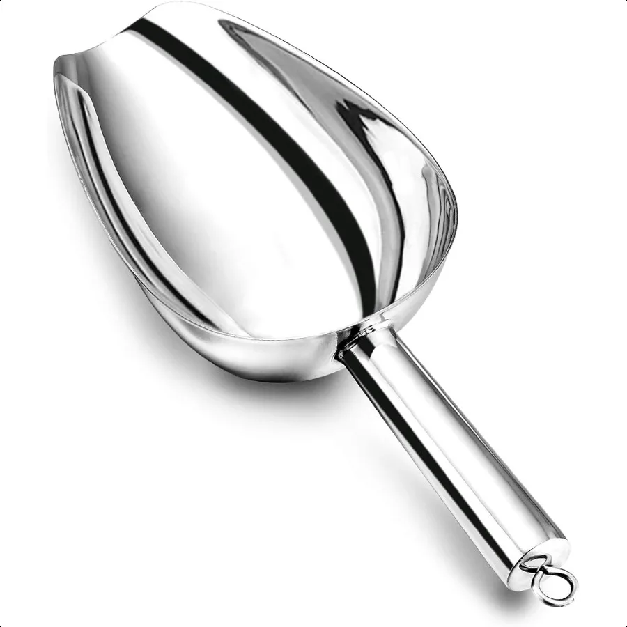 Food Ice Scoop Stainless Steel Scoop Metal Candy Popcorn Flour Utility Scooper for Wedding Party Bar Kitchen Bath Heavy Duty an
Food Ice Scoop Stainless Steel Scoop Metal Candy Popcorn Flour Utility Scooper for Wedding Party Bar Kitchen Bath Heavy Duty an