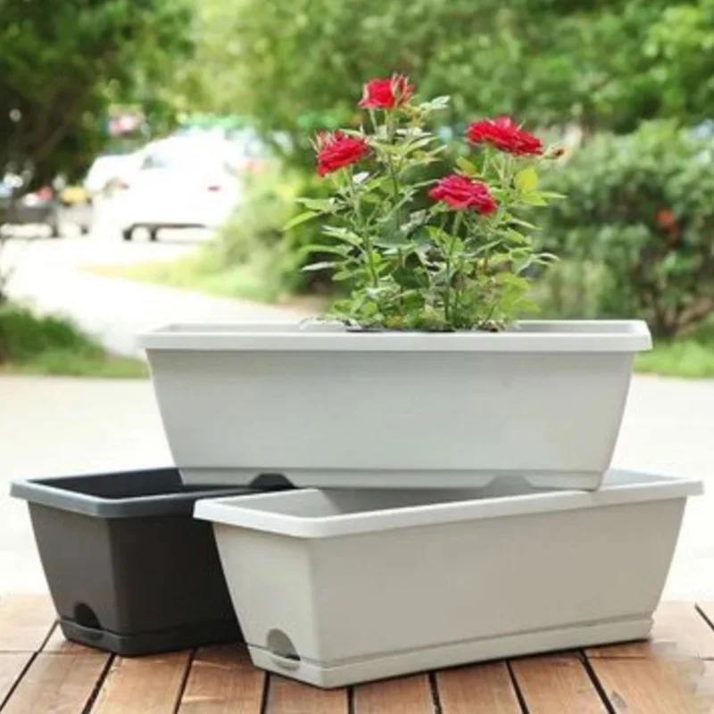 Square Flower Pot Plant Vegetable Nursery Pots Veg Planter Garden Pots Yard Home Decoration Tools with Tray 2/5pcs
Square Flower Pot Plant Vegetable Nursery Pots Veg Planter Garden Pots Yard Home Decoration Tools with Tray 2/5pcs