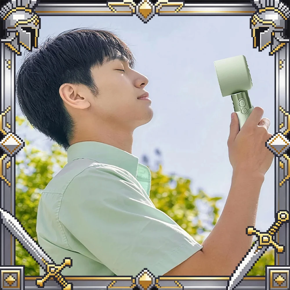LockNLock ENF8149GRN Handheld Fan Brushless Motor Handheld Small Fan 100 Th Gear Wind Can Be Adjusted At Will Light Weight Gifts
LockNLock ENF8149GRN Handheld Fan Brushless Motor Handheld Small Fan 100 Th Gear Wind Can Be Adjusted At Will Light Weight Gifts