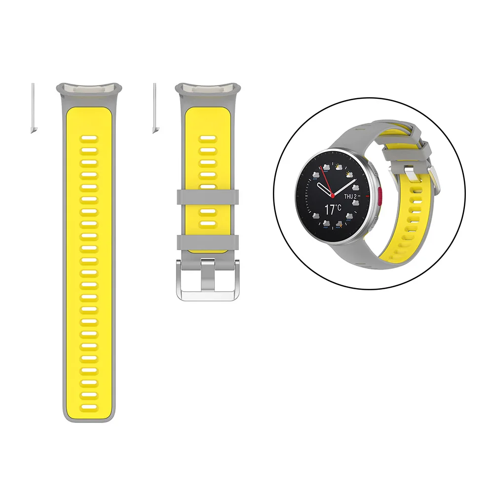 Silicone Strap for Polar Vantage V2 Watch Band Smartwatch Replacement Bracelet
Silicone Strap for Polar Vantage V2 Watch Band Smartwatch Replacement Bracelet