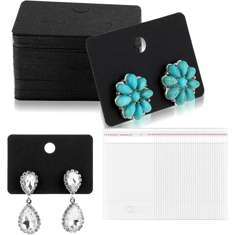 AOAO-Картки для сережек, для продажи ювелирных изделий, дисплей с 100 шт. Держатель для сережек, карта 100, прозрачная упаковка для ювелирных изделий для сережек
AOAO-Картки для сережек, для продажи ювелирных изделий, дисплей с 100 шт. Держатель для сережек, карта 100, прозрачная упаковка для ювелирных изделий для сережек