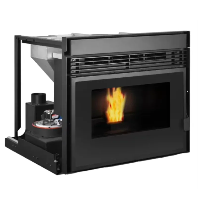 Modern Indoor Steel Biomass Wood Stove with Remote Control Pellet Fireplace Insert for Living Room Installation Type
Modern Indoor Steel Biomass Wood Stove with Remote Control Pellet Fireplace Insert for Living Room Installation Type