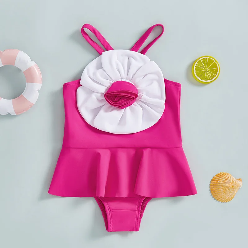 Toddler Girl Spaghetti Strap Swimsuit 3D Floral Ruffled Romper Bathing Suit Summer Beachwear
Toddler Girl Spaghetti Strap Swimsuit 3D Floral Ruffled Romper Bathing Suit Summer Beachwear