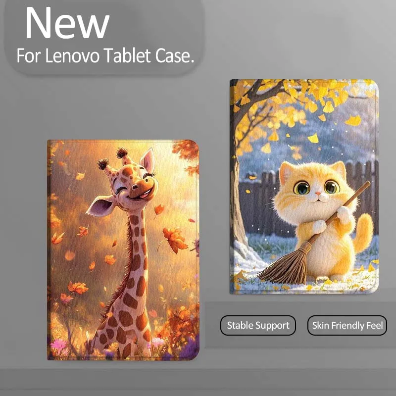 Cat Giraffe Art Cute For Xiaoxin Lenovo Tab Pad K11 K10 M10 P11 3rd Plus Pro Legion Y700 Y900 Gen4 2 Tablet Case Gift
Cat Giraffe Art Cute For Xiaoxin Lenovo Tab Pad K11 K10 M10 P11 3rd Plus Pro Legion Y700 Y900 Gen4 2 Tablet Case Gift
