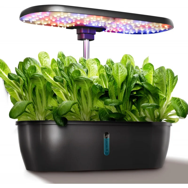 Classic 12-Pod Hydroponics Growing System, 24W Full-Spectrum LED, Dual Modes, 16" Height, 5.5L Tank, Kitchen Herb Garden Gift
Classic 12-Pod Hydroponics Growing System, 24W Full-Spectrum LED, Dual Modes, 16" Height, 5.5L Tank, Kitchen Herb Garden Gift
