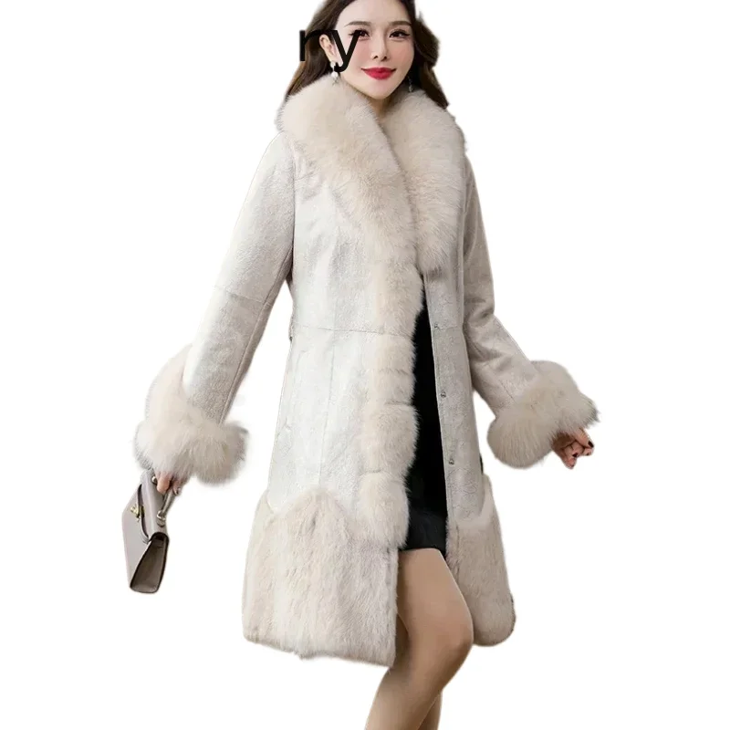 Пальто из натурального кроличьего меха, женские зимние теплые меховые куртки для женщин, пальто, куртка с воротником из лисьего меха Chaquetas Para Mujer SGG990
Пальто из натурального кроличьего меха, женские зимние теплые меховые куртки для женщин, пальто, куртка с воротником из лисьего меха Chaquetas Para Mujer SGG990