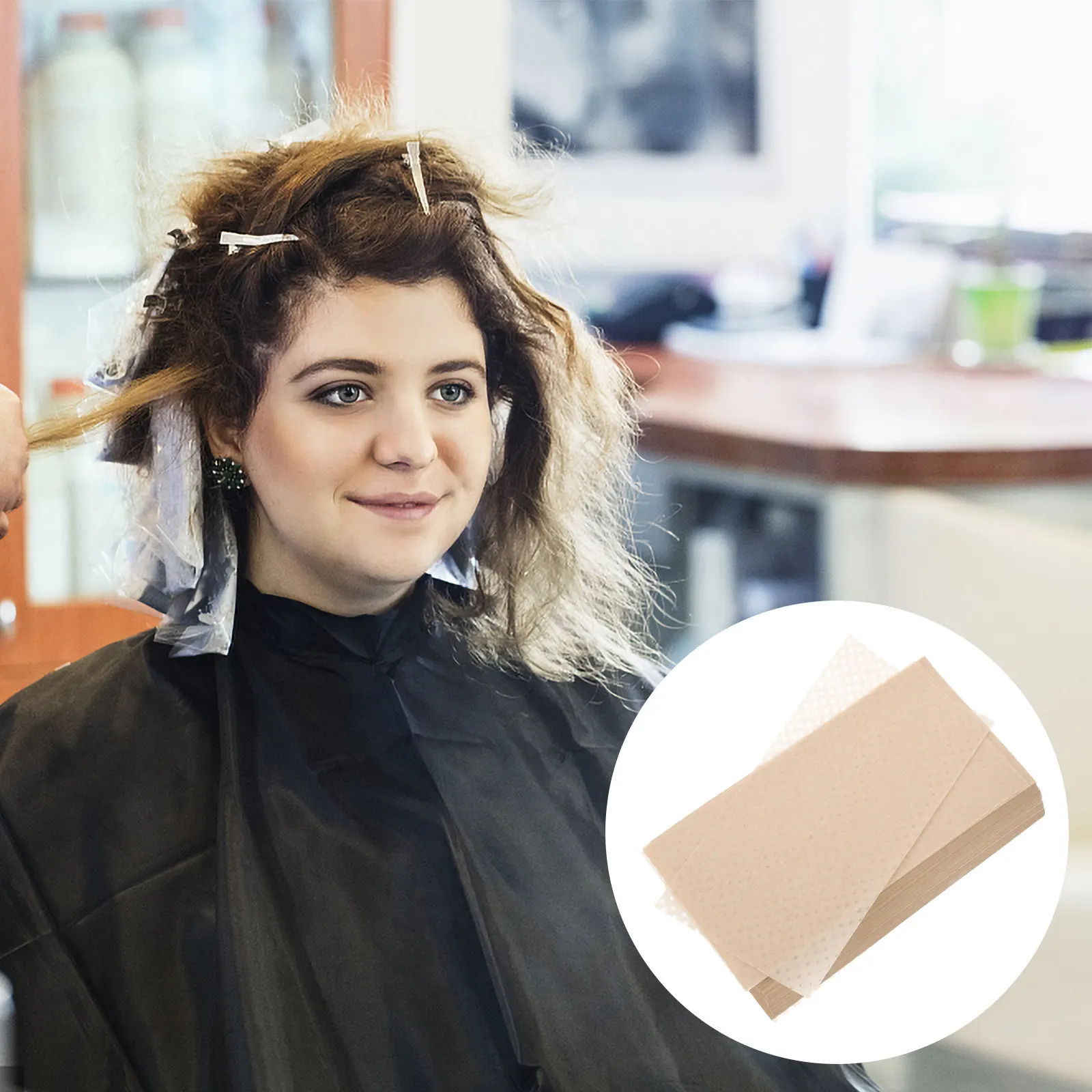 500Pcs Hair Perm Paper Disposable End Wrap for Salon Perming Hair Coloring Curling Styling Barber Supplies Hairdressing Paper
500Pcs Hair Perm Paper Disposable End Wrap for Salon Perming Hair Coloring Curling Styling Barber Supplies Hairdressing Paper