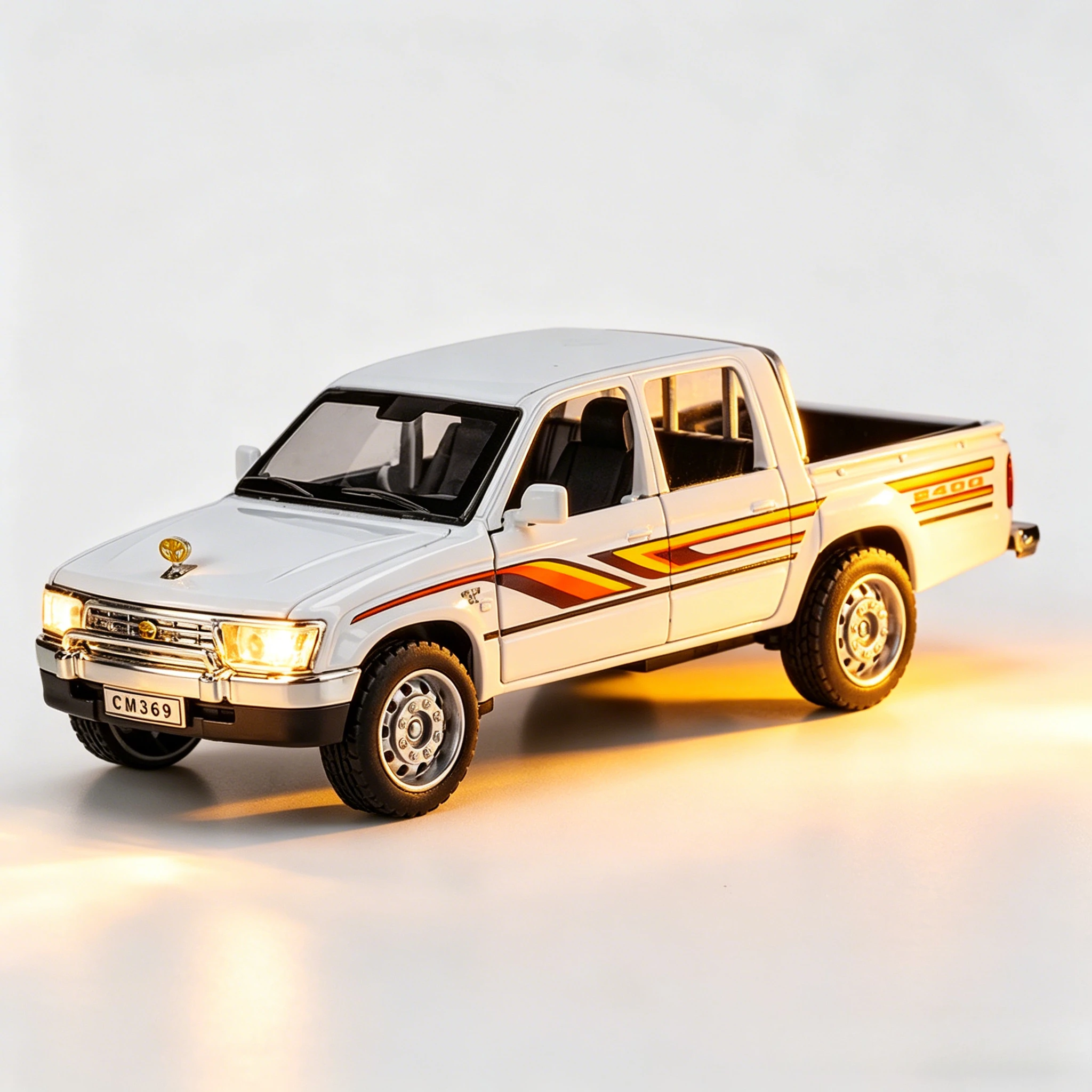 1:32 Scale Hilux Off Road Pickup Truck Alloy Metal Diecast Model Car Home Trendy & Desktop Display Ornaments Birthday Gifts
1:32 Scale Hilux Off Road Pickup Truck Alloy Metal Diecast Model Car Home Trendy & Desktop Display Ornaments Birthday Gifts