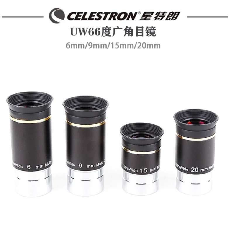 Ultra Wide Angle 66 Degree UW 6 9 15 20mm Series Eyepiece Astronomical Telescope Accessories HD High Magnification
Ultra Wide Angle 66 Degree UW 6 9 15 20mm Series Eyepiece Astronomical Telescope Accessories HD High Magnification