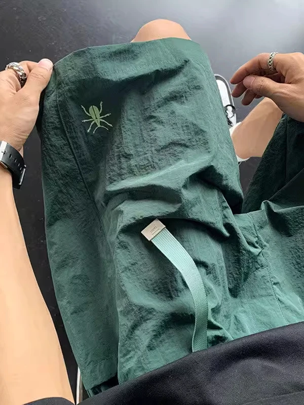 Мужские летние спортивные брюки из ледяного шелка для бега и альпинизма, длиной до колена, молодежные, дышащие, эластичные
Мужские летние спортивные брюки из ледяного шелка для бега и альпинизма, длиной до колена, молодежные, дышащие, эластичные