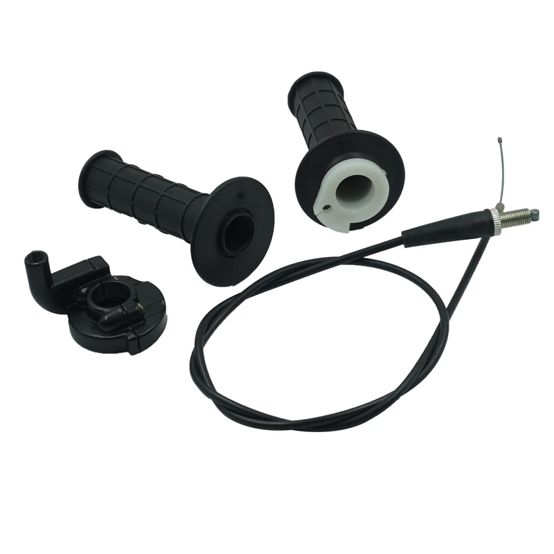 Universal 7/8" 22mm Accelerator Throttle Handle Grip and Cable Set 50cc 90cc 110cc 125cc Motorcycle Accessories
Universal 7/8" 22mm Accelerator Throttle Handle Grip and Cable Set 50cc 90cc 110cc 125cc Motorcycle Accessories