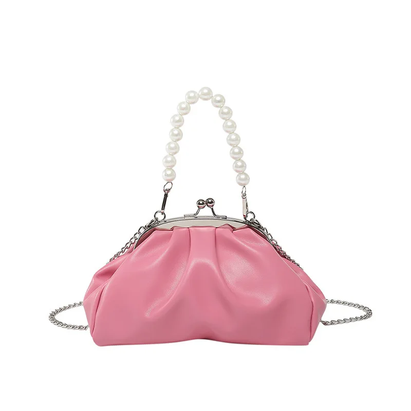 Сумка из искусственной кожи, вместительная сумка-клатч с драпировкой, сумка через плечо, роскошная сумка с жемчужной ручкой для вечеринок, повседневного использования, официальных мероприятий
Сумка из искусственной кожи, вместительная сумка-клатч с драпировкой, сумка через плечо, роскошная сумка с жемчужной ручкой для вечеринок, повседневного использования, официальных мероприятий