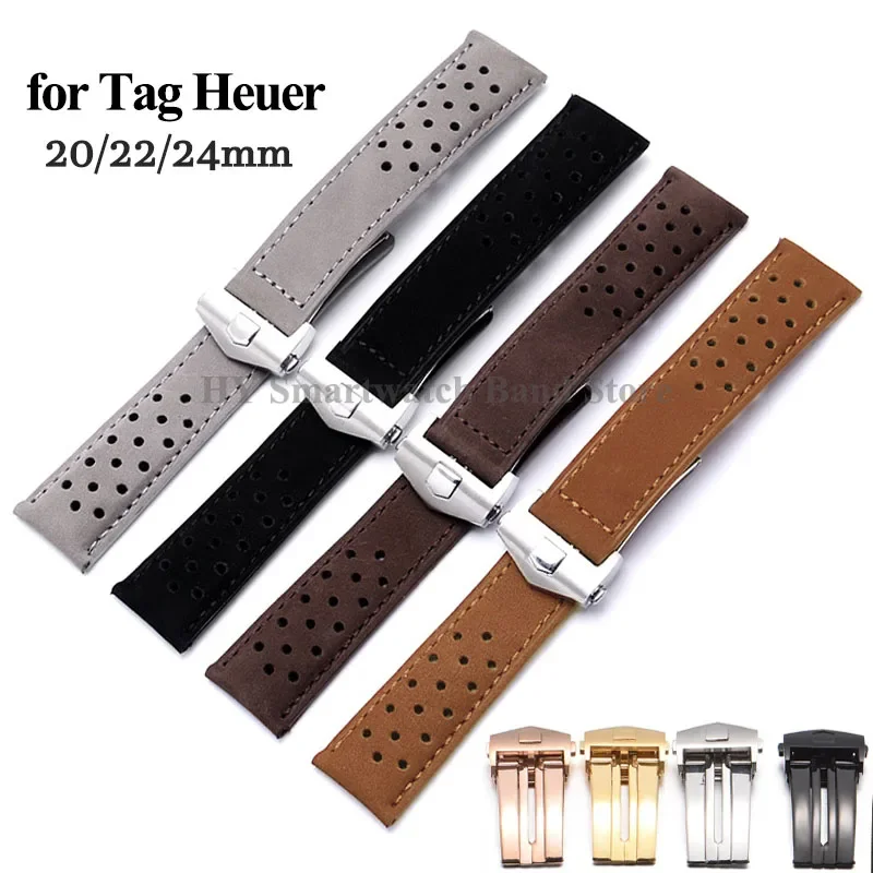 20mm 22mm 24mm Breathable Genuine Leather Watch Strap for TAG Heuer Wrist Band Replacement Soft Bracelet Metal Folding Buckle
20mm 22mm 24mm Breathable Genuine Leather Watch Strap for TAG Heuer Wrist Band Replacement Soft Bracelet Metal Folding Buckle