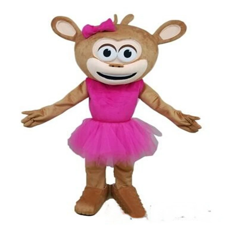 Birthday Cosplay Costume Girl Monkey Mascot Costume Cartoon Character Performance Fancy Dress Christmas Maskote Anime Carnival
Birthday Cosplay Costume Girl Monkey Mascot Costume Cartoon Character Performance Fancy Dress Christmas Maskote Anime Carnival