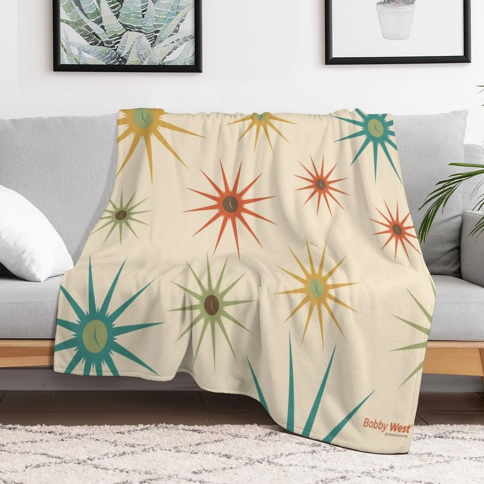 Cocktail Hour Retro Starburst Clocks by Bobby West Throw Blanket Decorative Throw Summer Blankets
Cocktail Hour Retro Starburst Clocks by Bobby West Throw Blanket Decorative Throw Summer Blankets