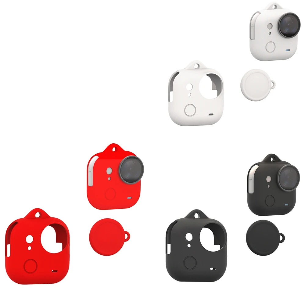 Silicone Case Cover for Insta360 Go Ultra,Protective Sleeve with Lens Cap Anti-Scratch Protector Case Action Camera Accessories
Silicone Case Cover for Insta360 Go Ultra,Protective Sleeve with Lens Cap Anti-Scratch Protector Case Action Camera Accessories