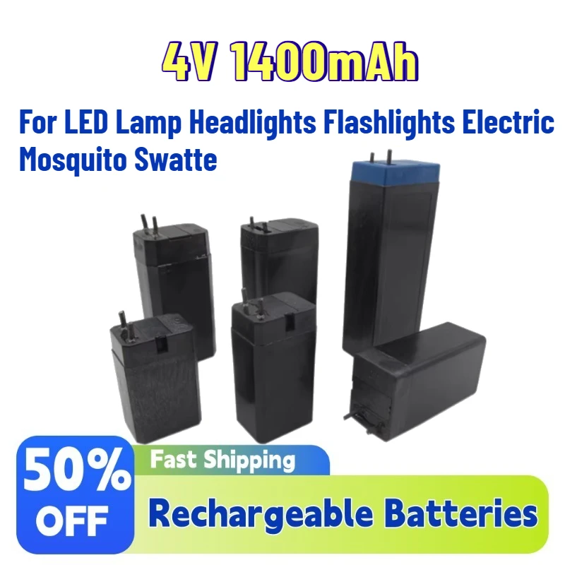Upgrade 5PCS 4V 1400mAh Storage Battery Rechargeable Lead Batteries for LED Lamp Headlights Flashlights Electric Mosquito Swatte
Upgrade 5PCS 4V 1400mAh Storage Battery Rechargeable Lead Batteries for LED Lamp Headlights Flashlights Electric Mosquito Swatte