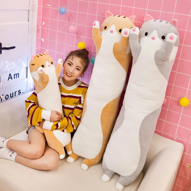 Kawaii длинная кошка плюшевые игрушки милые животные кошка мягкие игрушки офисные перерывы сна Длинная Подушка Мягкая Подарочная кукла для детей
Kawaii длинная кошка плюшевые игрушки милые животные кошка мягкие игрушки офисные перерывы сна Длинная Подушка Мягкая Подарочная кукла для детей