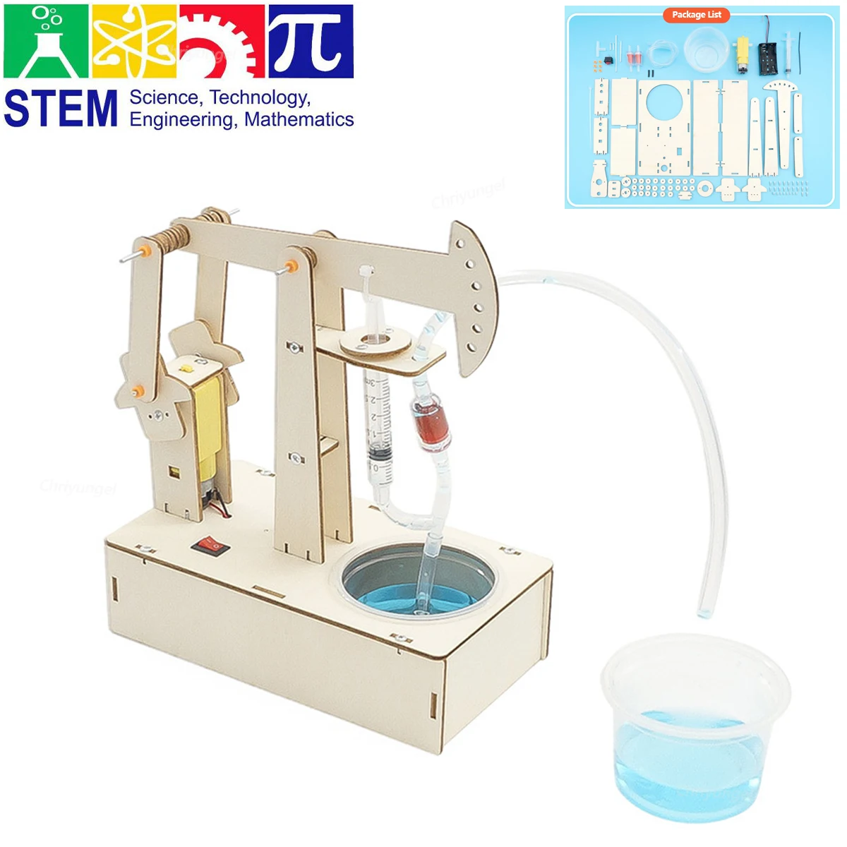DIY модуль насоса, комплект STEM, научные игрушки для детей, школьный водяной насос, физический эксперимент, образовательное здание, проект, подарок
DIY модуль насоса, комплект STEM, научные игрушки для детей, школьный водяной насос, физический эксперимент, образовательное здание, проект, подарок