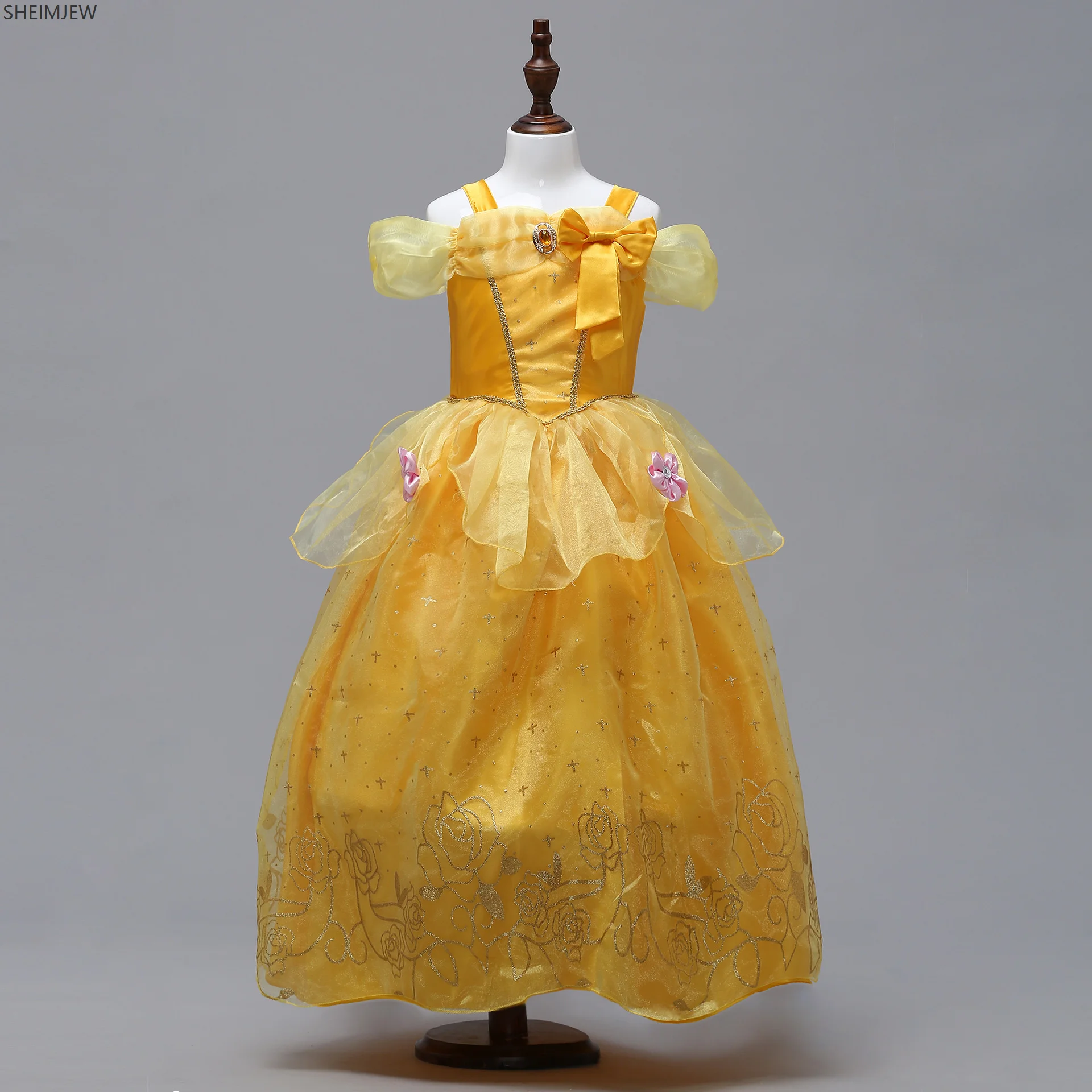 Children's Fairy Tale Role Play Yellow Princess Dress Girl Dress Beauty Monster Baby Party Costume Halloween Birthday Party Gown
Children's Fairy Tale Role Play Yellow Princess Dress Girl Dress Beauty Monster Baby Party Costume Halloween Birthday Party Gown