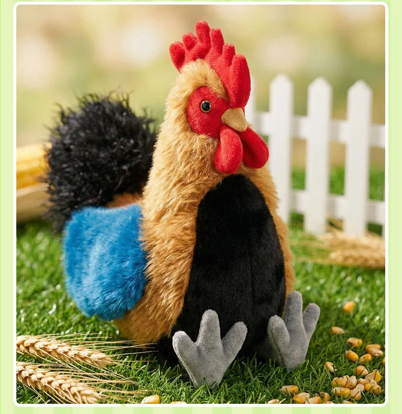 Simulated Big Rooster Hen Cock Chicken Doll Plush Toy Chicken Doll Stuffed Toy
Simulated Big Rooster Hen Cock Chicken Doll Plush Toy Chicken Doll Stuffed Toy