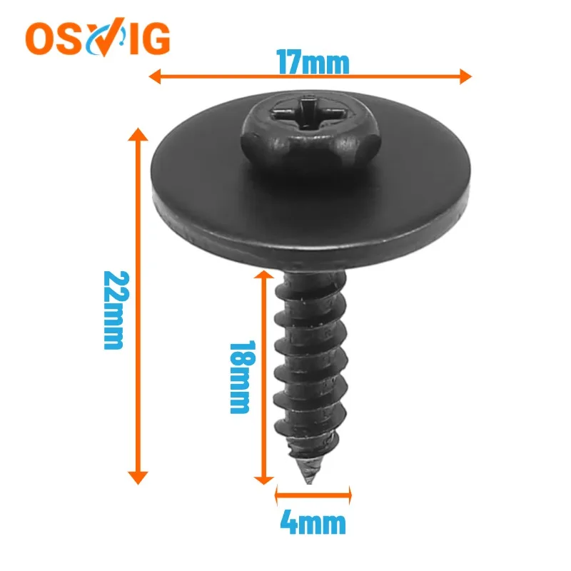 20pcs A15100800ux0092 M4*18 Black Metal Screw Body Mudguard Bumper Hood Retainer Clips
20pcs A15100800ux0092 M4*18 Black Metal Screw Body Mudguard Bumper Hood Retainer Clips