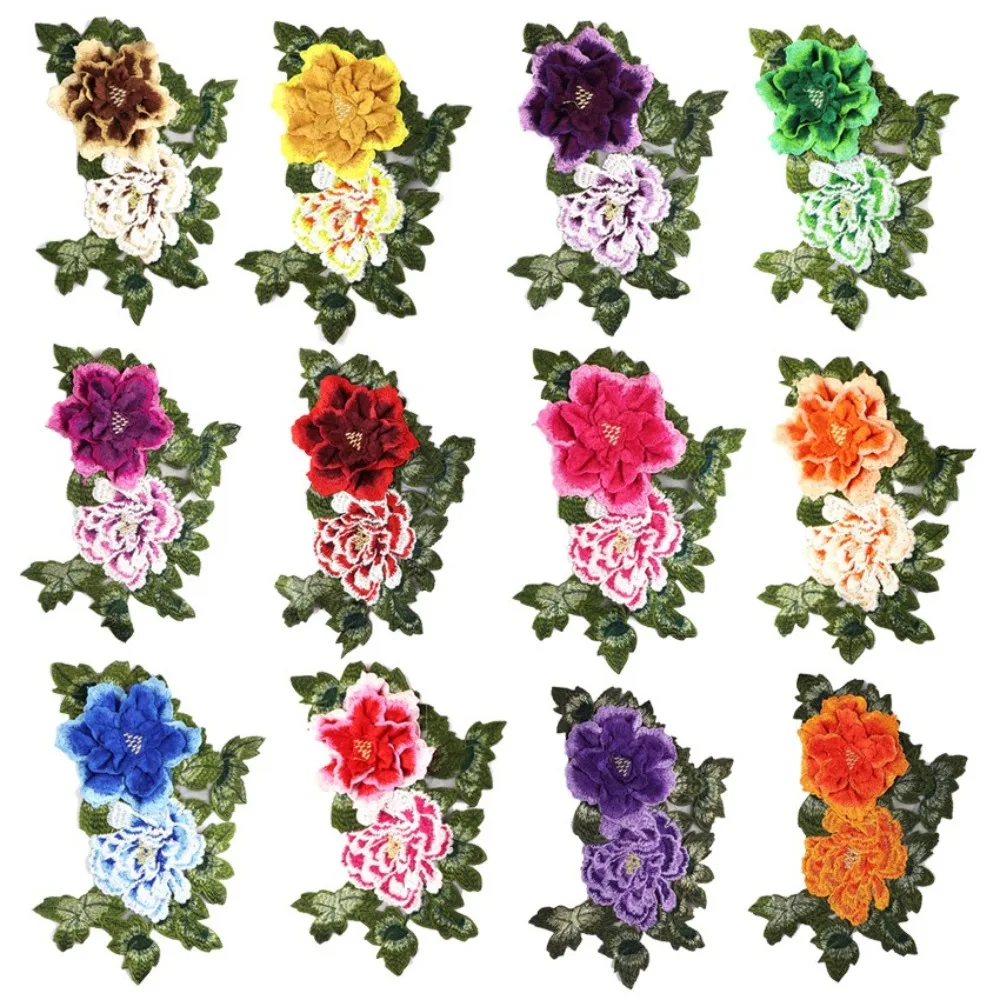 Embroidered Peony Flower Patches Sew on Removable Large Flowers Patch Sticker Diy Decoration Sew Patches Wedding Gown Dress
Embroidered Peony Flower Patches Sew on Removable Large Flowers Patch Sticker Diy Decoration Sew Patches Wedding Gown Dress