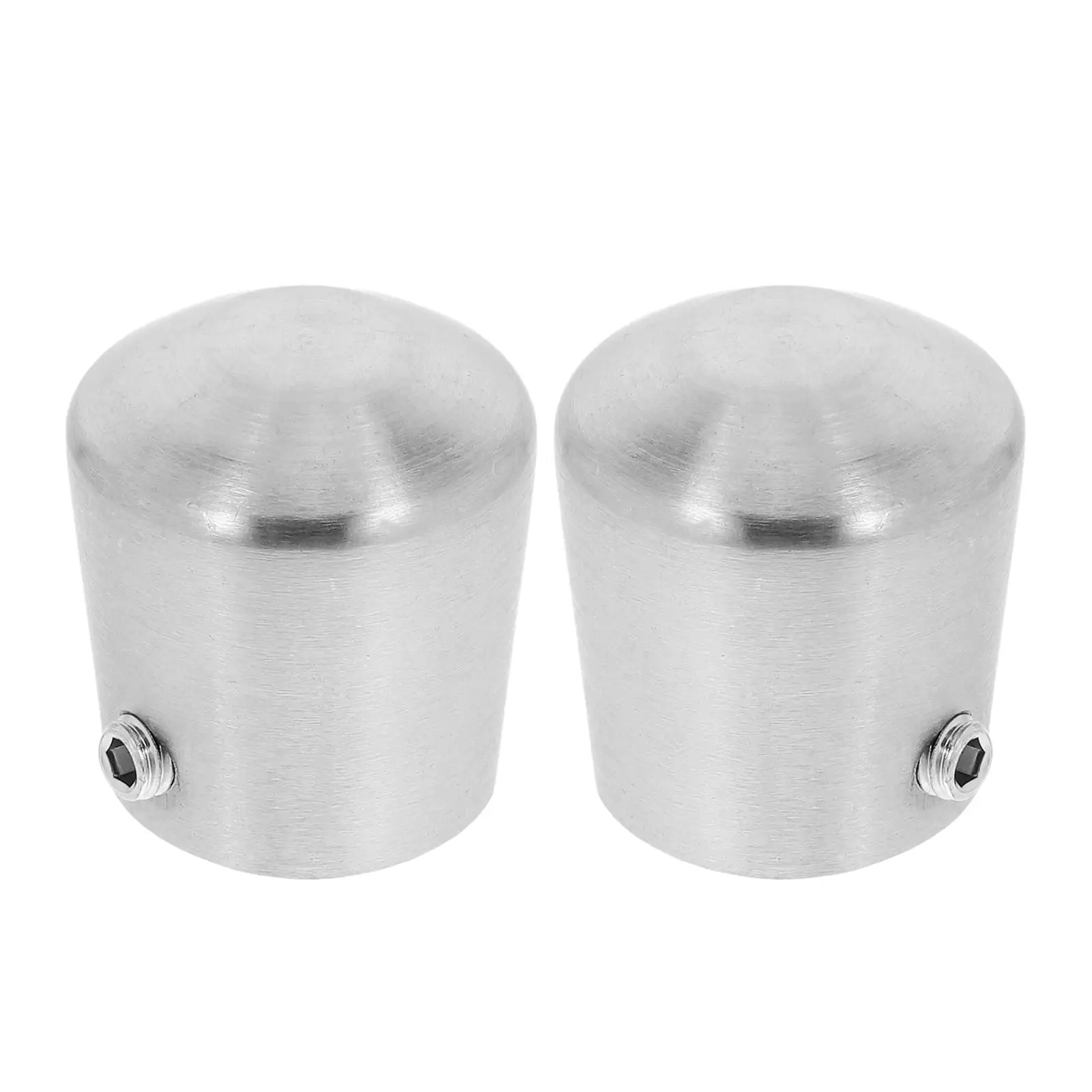 2pcs Handrail End Caps Stainless Steel Durable Brushed Round Tube Design Stair Fittings Easy Installation Guardrail Accessories
2pcs Handrail End Caps Stainless Steel Durable Brushed Round Tube Design Stair Fittings Easy Installation Guardrail Accessories
